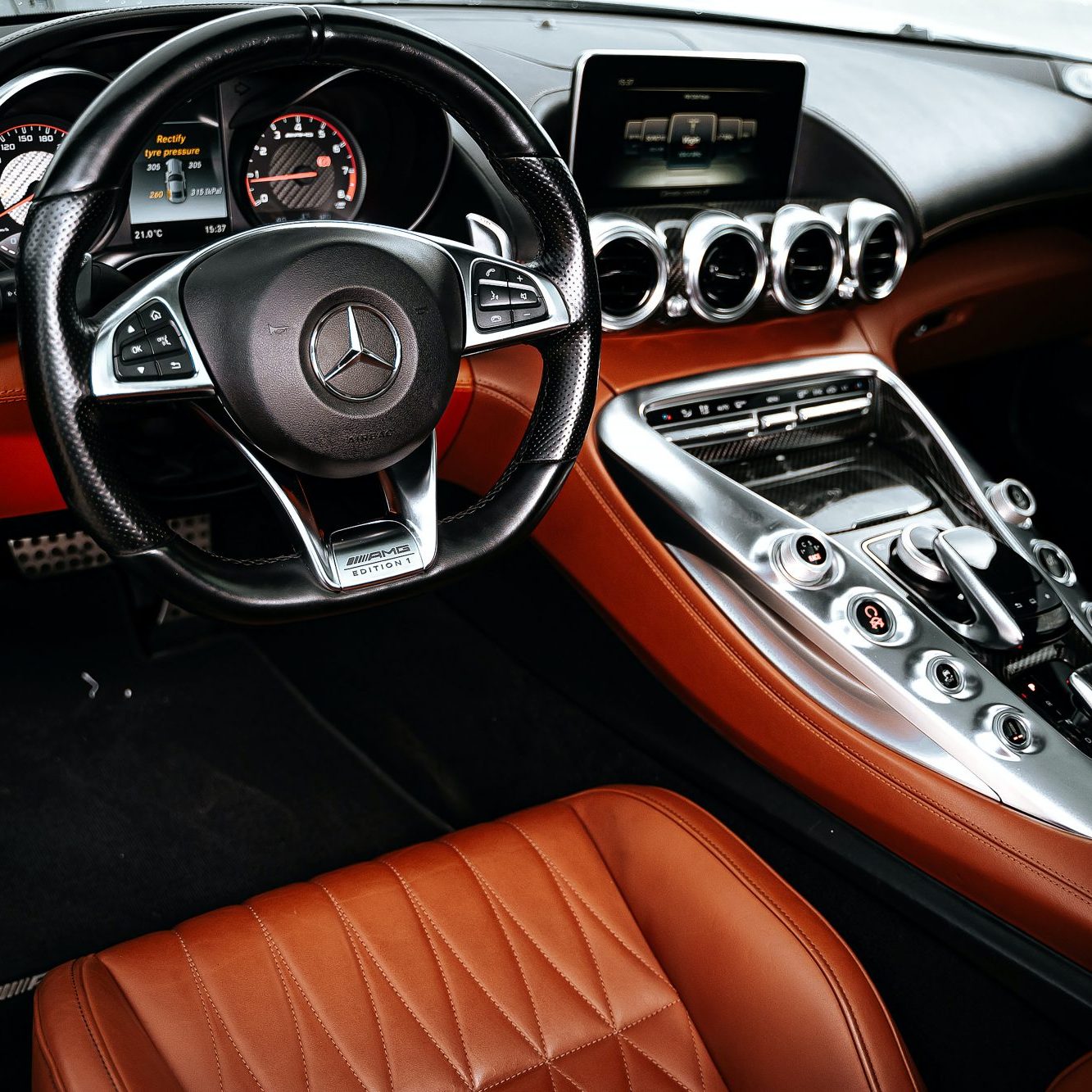 Merc Interior Leather