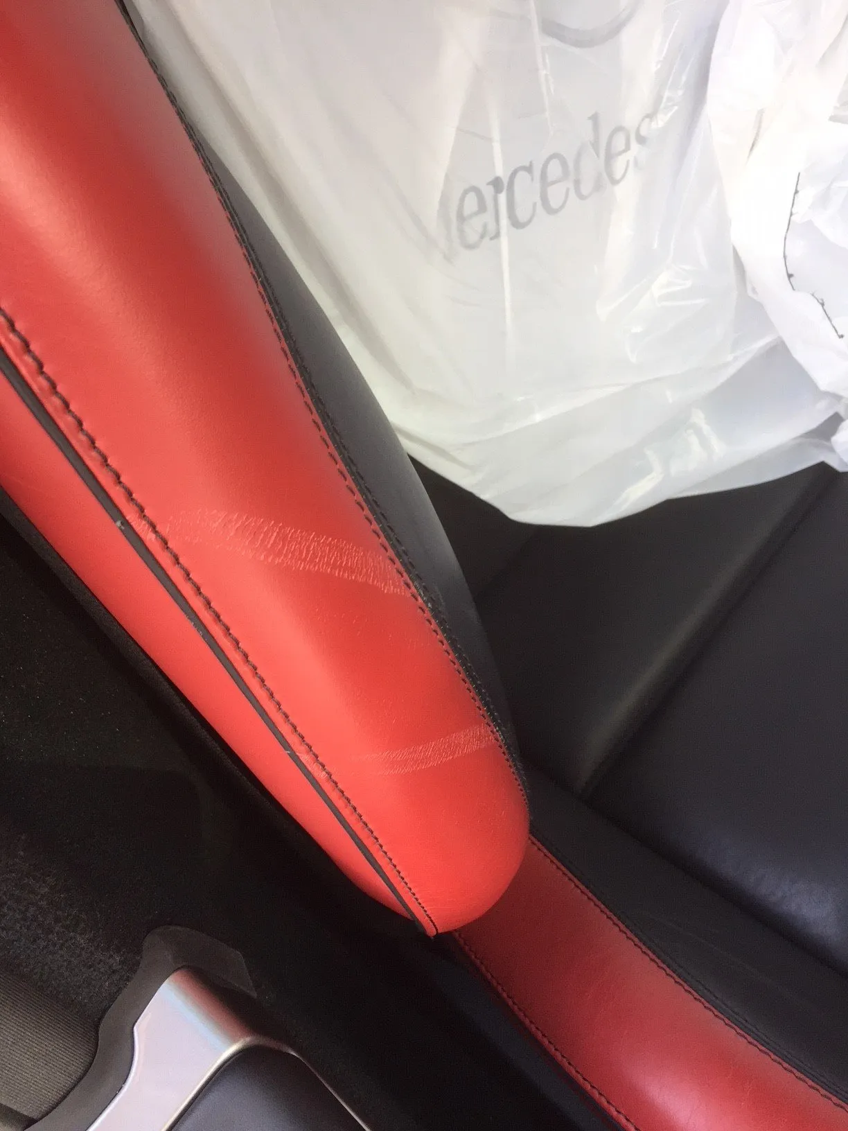 Mercedes Leather Seats